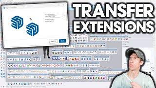 How to Transfer Extensions to SketchUp 2025 - THE EASY WAY!