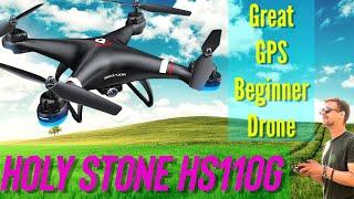 Holy Stone HS110G GPS Drone, Review and Instructions, Great Beginner Drone! #hs110g #bestdrone #110d