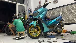 Eps.02 Repaint dan cat body xmax dan nmax di Tangerang | Ciptaart