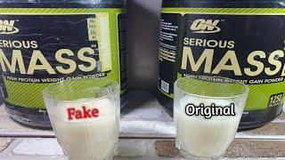 ON Serious Mass unboxing / Fake or original / How To check / Sami official bodybuilding