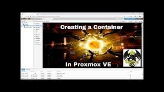 Creating a Container in Promox VE