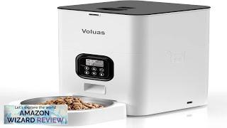 VOLUAS Automatic Cat Feeders Timed Pet Feeder for Cats and Dogs Review