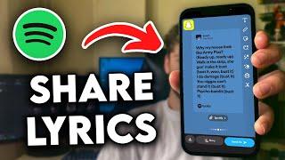 How to Share Lyrics from Spotify to Snapchat (2024)