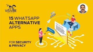 Top 15 Free Secure Messaging Apps 2021| Best Android WhatsApp Alternatives App| Visivibe