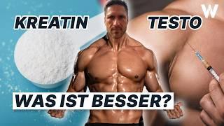 Creatine vs. testosterone: Which is better for building muscle?