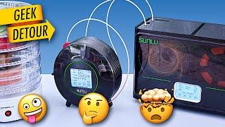 SUNLU Filament Dryer S4 vs S2 vs Food Dehydrator