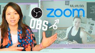 HOW TO USE OBS WITH ZOOM (Windows) #zoom #obs #virtualcam