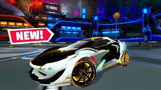 Trying out the *NEW* Titanium White NEXUS SC Car in Rocket League!