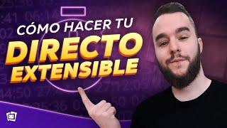 CÓMO HACER un DIRECTO EXTENSIBLE con STREAMLOOTS