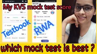 My kvs mock test score | which mock test is best ?| KVS (prt) 2022