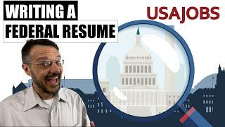 How to Write a USAJOBs Resume