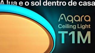 A lua e o sol dentro da sua casa | Review da Aqara Ceiling Light T1/T1M