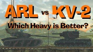 WOT Blitz Face Off || ARL 44 vs KV-2