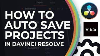 How to Auto Save and Backup projects in Davinci Resolve