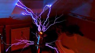 Building Spark Gap Tesla Coil pt. 6 - First test