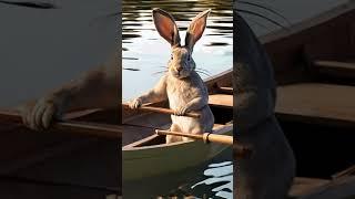 Bunny Takes a Boat Ride!  | Adorably Cute Adventure!" #adoreable #cute #bunny