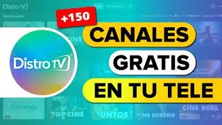 DISTRO TV  Canales de Televisión GRATIS en Directo, ONLINE en tu Smart TV ¡En VIVO! 