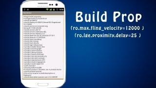 Editing Build Prop for Hacks/Tweaks Android