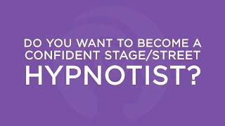 Course spotlight: Stage hypnosis 101 - Online hypnosis training courses