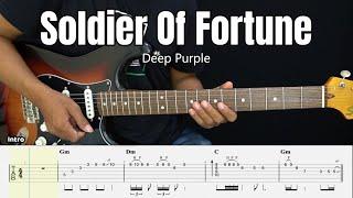 Soldier Of Fortune - Deep Purple - Guitar Instrumental Cover + Tab