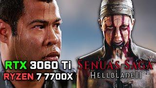 RTX 3060 Ti vs Senua's Saga: Hellblade 2 | Insane Visuals, Ok Performance | 1080P-1440P | Benchmark