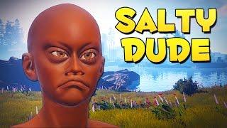 REPOING A SALTY DUDE'S BASE - Rust Funny Moments