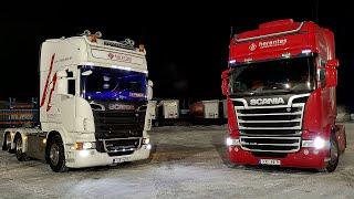 Moved to a three-axle tractor! Review of the Scandinavian king of roads Scania R560 V8!