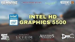 Intel HD Graphics 5500 Gaming Test ! 2020