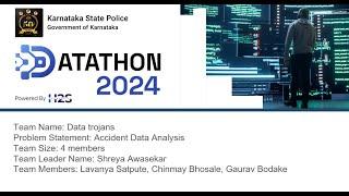 Team Data Trojans | KSP Hackathon | Project Yatra Suraksha Presentation