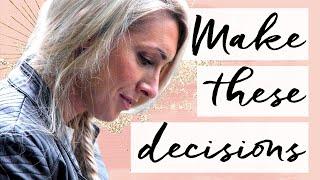 The Decisions That Changed My Life // Carrie Green