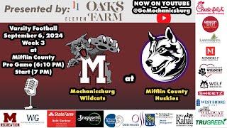 Varsity Football at Mifflin County - Presented by 11 Oaks Farms in Newville - (September 6, 2024)