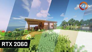 RTX 2060 Minecraft 1.15.2 | 5 Shaders Tested