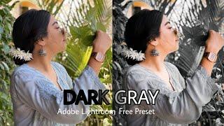 Dark Gray tone by Lightroom.Lightroom Professional Mobile Photo Editing Tutorial. Lightroom Preset.