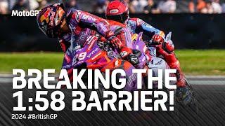 The super hot last 5 mins of MotoGP™ Practice  | 2024 #BritishGP