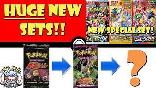 New Team Rocket Set! New Special Set! HUGE New Pokémon TCG Sets Revealed!