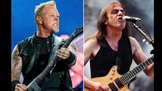 What if AC/DC wrote " Enter Sandman " by Metallica