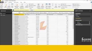 how to add new query power query editor in power bi Desktop