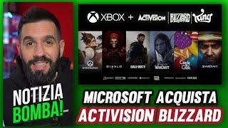 CLAMOROSO! MICROSOFT ACQUISTA ACTIVISION BLIZZARD! Call of Duty esclusiva Xbox?