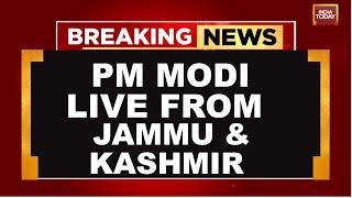 PM Modi Speech LIVE: PM Modi Inaugurates Sonmarg Tunnel In Jammu & Kashmir | PM Modi Speech In J&K