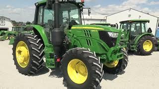 2023 John Deere 6140M Tractor w/ Cab! Like New! JD Warranty! For Sale by Mast Tractor Sales