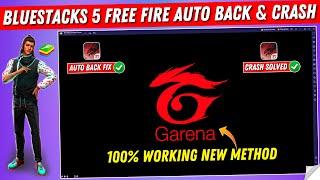 How to Solve Bluestacks 5 Free Fire Auto Back and Crash Problem (Fixed) | Bluestacks Free Fire