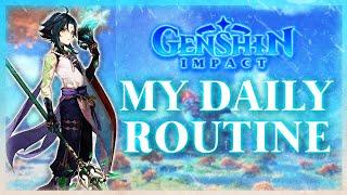 My Daily Routine in Genshin Impact! (AR 50+)