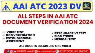 AAI ATC DOCUMENT VERIFICATION FULL DETAILS | ALL DOUBTS | PSYCOLOGICAL ASSESMENT AND MEDICAL TEST