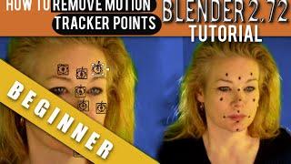 How To Remove Motion Tracking Points In Blender 2.72b