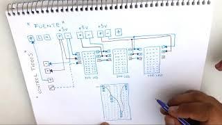 Cabina Led Pixel DIAGRAMA DE CONEXION Tutorial Paso a paso