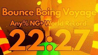 [World Record] Bounce Boing Voyage - Any% NG+ Speedrun in 22:27