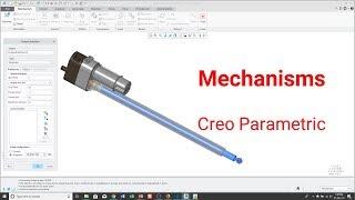 Creo Parametric - Mechanisms | Slider Connection