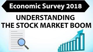 Economic Survey 2018 - Understanding the stock market boom, Is India different? IBPS/JAIIB/CAIIB/DBF