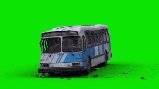 Big Bus _ 01 Crash - Accident - Green Screen  21 ||  4K   Google Drive Link