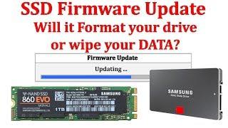 SSD Firmware Update Will it Format your drive or wipe your DATA? Samsung SSD Firmware Update